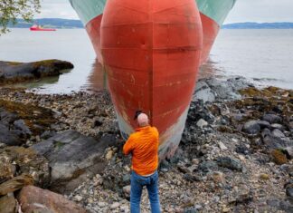 Cargo Ship Crash In Norway: Man Wakes Up To A 443 ft Cargo Ship Crashed In His Garden Cargo Ship Crash