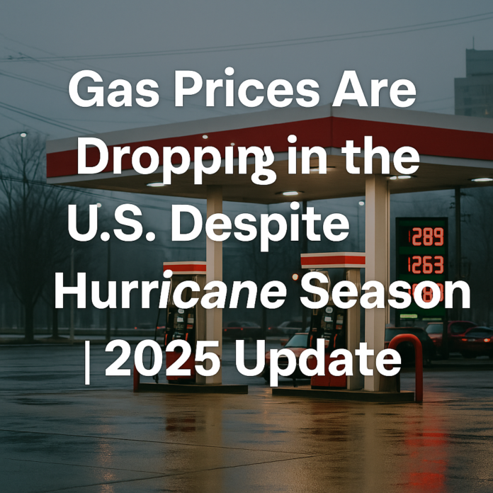 Gas Prices Drop