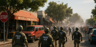 ICE Raid at Buona Forchetta in San Diego ICE Raid at Buona Forchetta