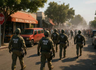 ICE Raid at Buona Forchetta in San Diego ICE Raid at Buona Forchetta