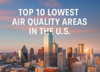 Top 10 Lowest Air Quality Areas in the U.S. (2025) Top 10 Lowest Air Quality Areas in the U.S.