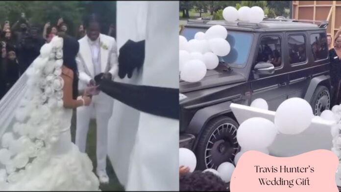 Travis Hunter’s Wedding Gift