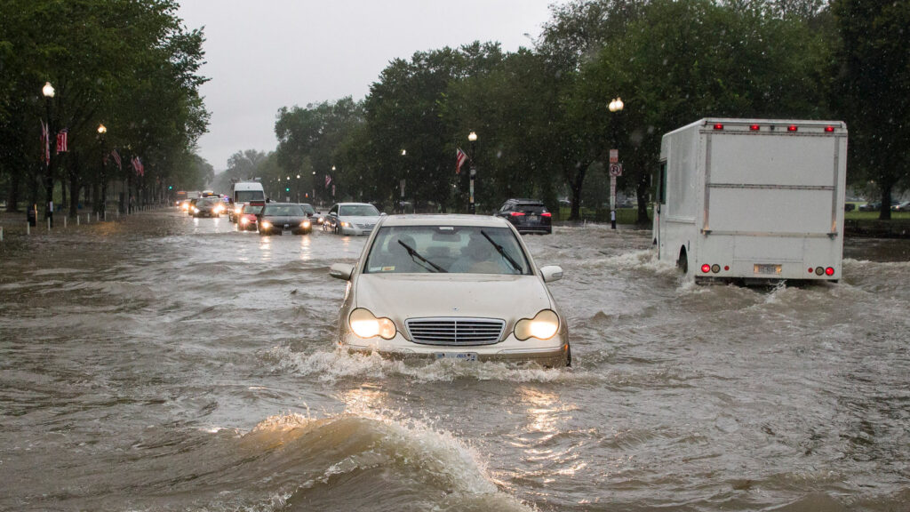 Flash Flood Threat In Washington DC Area Due To Severe Thunderstorms