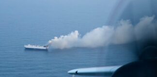 Morning Midas Cargo Ship Sinks After Fire at Sea Morning Midas