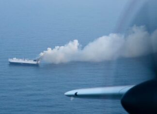 Morning Midas Cargo Ship Sinks After Fire at Sea Morning Midas