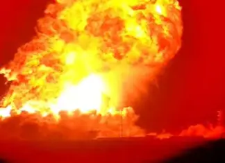 SpaceX Starship Ship 36 Explodes During Test at Starbase | June 18, 2025 Starship Ship 36