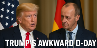 Trump’s Awkward D-Day Remarks to German Chancellor Trump's Awkward D-Day