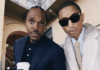 Pusha T and Pharrell Bring Their Studio Routine to the Coffee Business (l-r_ Pusha T and Pharrell Williams, Owners, Grindin’ Coffee