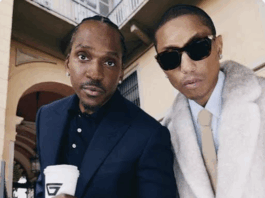Pusha T and Pharrell Bring Their Studio Routine to the Coffee Business (l-r_ Pusha T and Pharrell Williams, Owners, Grindin’ Coffee